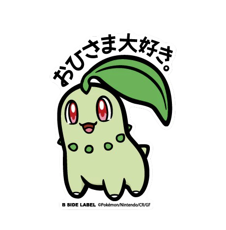 Pokemon Chikorita: I love you