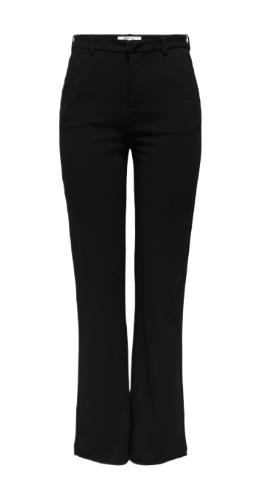 Onlraffy-Yo Straight-Cut Trousers (Black)