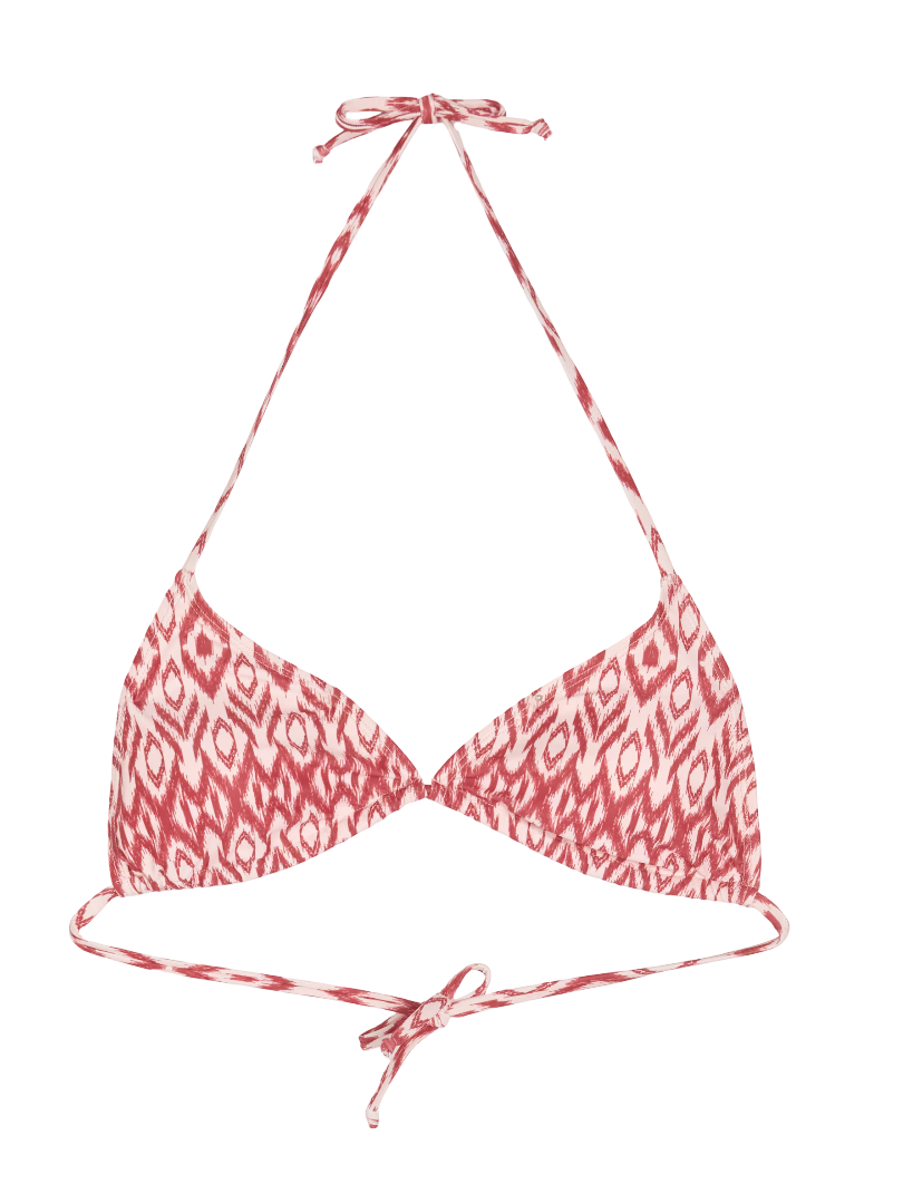 Women's Triangle Bikini Top with Ties