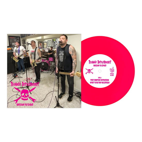 Teenage Bottlerocket: Mission To Shred 7" (Neon Pink)