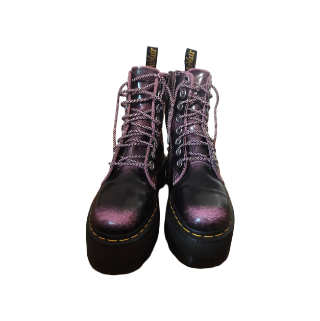 Dr. Martens Women's Boots (Black and Pink)