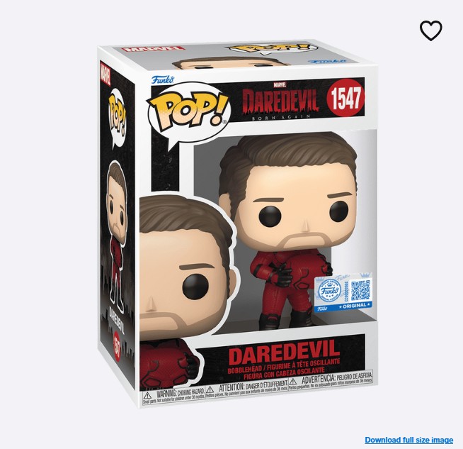 Pop! Movies: Daredevil Unmasked (Born Again)
