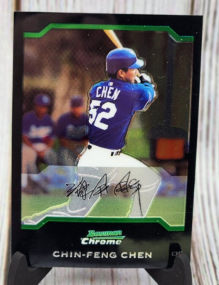 2004 Bowman Chrome #154 Chin-Feng Chen