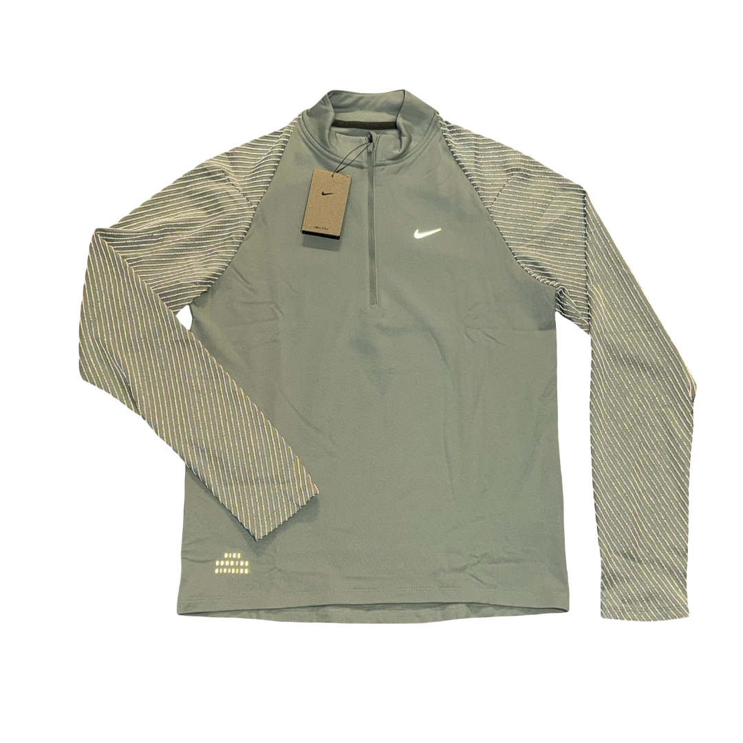 Nike: Men's Element Division Running Half Zip Pullover