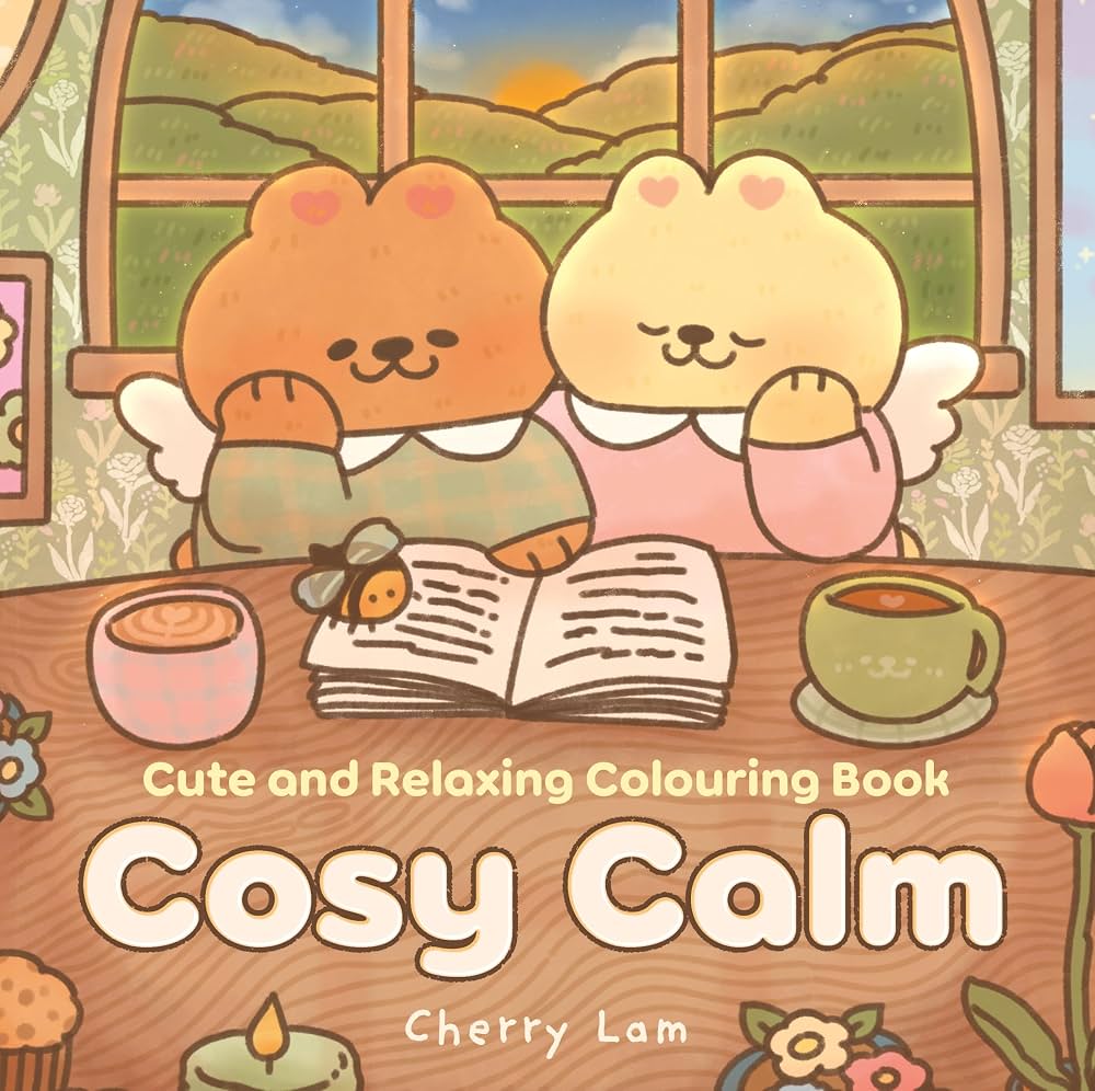 Cosy and Calm Colouring Book