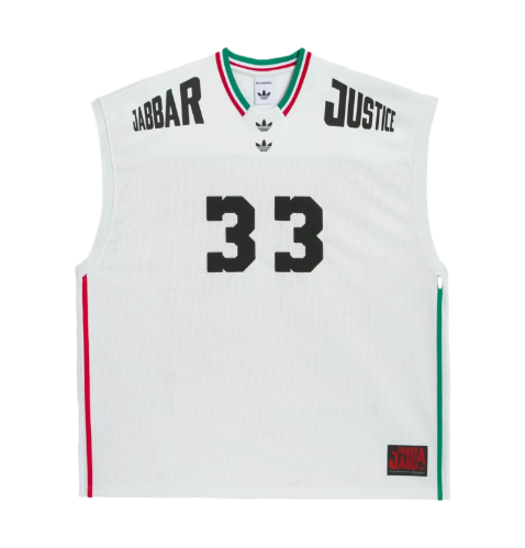 Adidas: Jabbar Bball "Willy Chavarria - Off White/Black" Tank Top