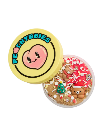 Peachybbies Bear-y Merry Christmas Slime