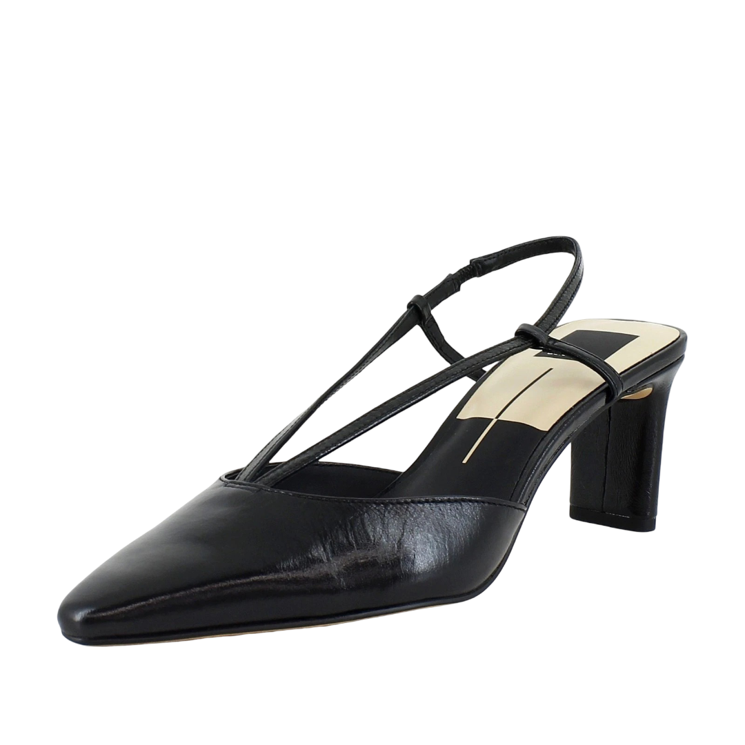 Dolce Vita Ginay Womens Heels Black Leather
