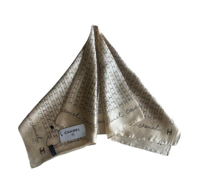 Women's Scarf-Wraps (Cream and Tan)