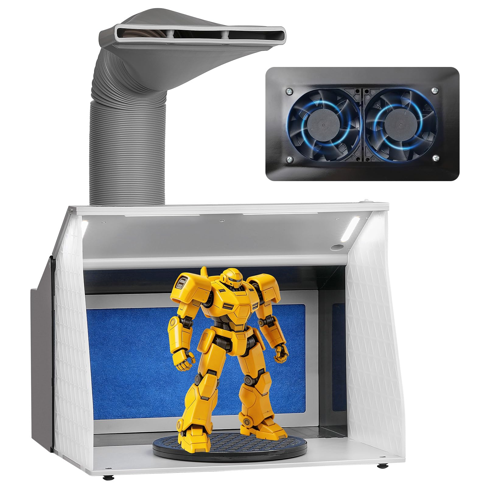 Portable Airbrush Paint Spray Booth Kit