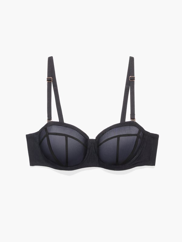 Women's Mesh Strapless Bra