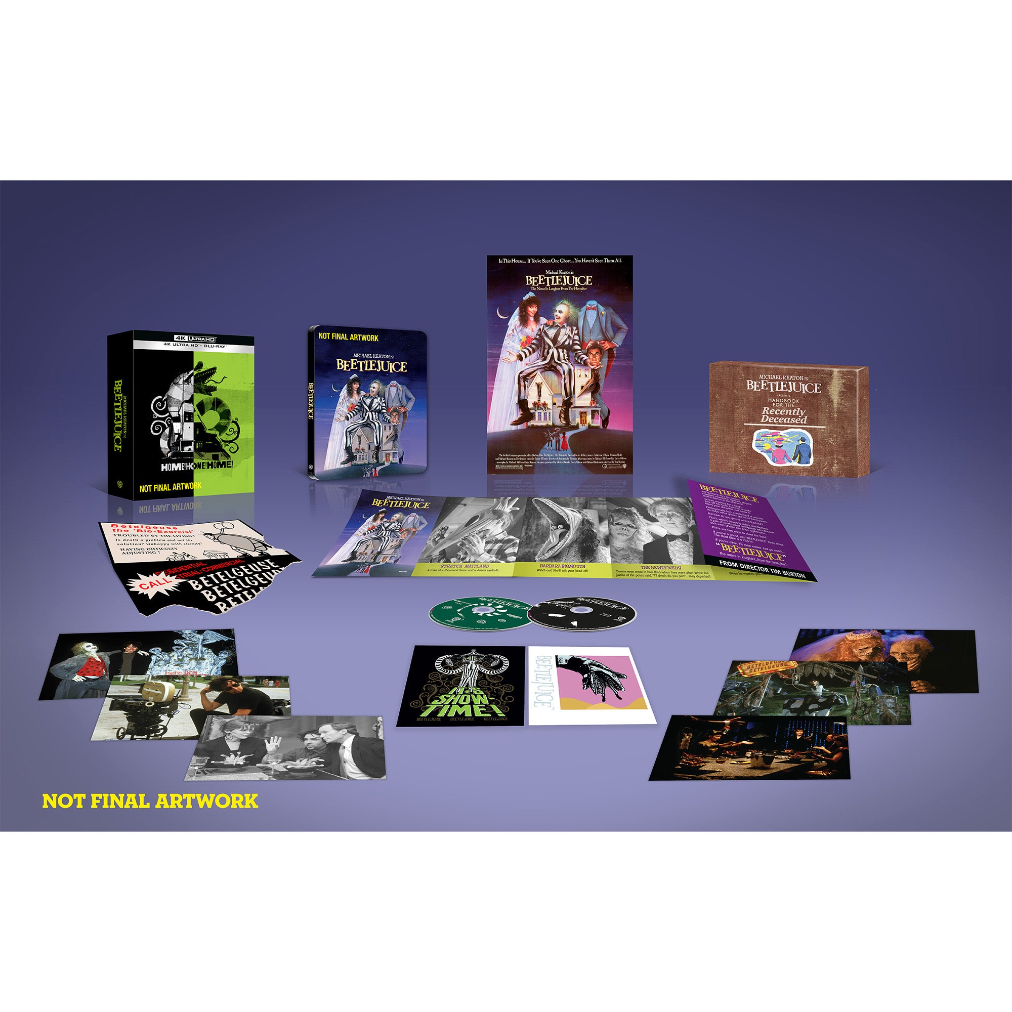 Beetlejuice Beetlejuice: Zavvi Exclusive 4K Ultra HD SteelBook