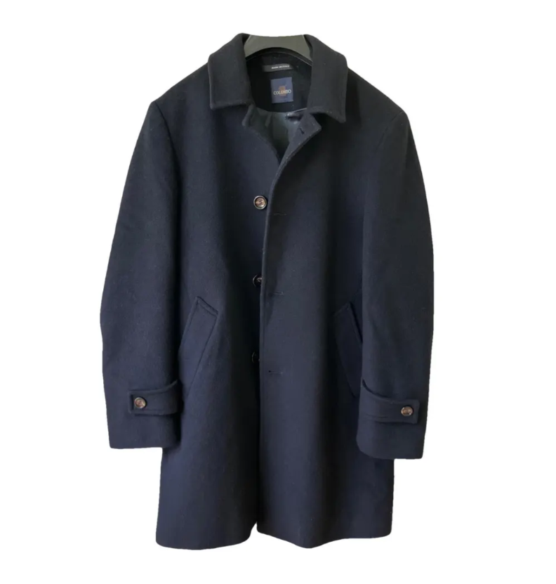 Colombo: Cashmere Peacoat (Navy)