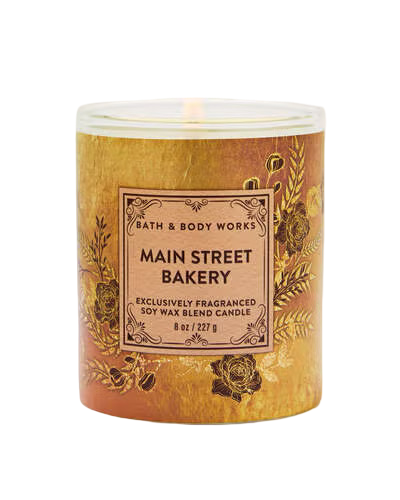 Single Wick Candle: Main Street Bakery - 277g