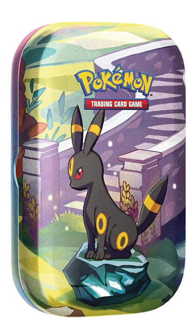 Pokemon Trading Card Game: Scarlet & Violet Prismatic Evolutions Booster Pack Mini Tin