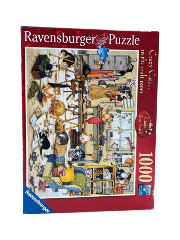 Ravensburger: Crazy Cats Jigsaw Puzzle - 1000 Pieces
