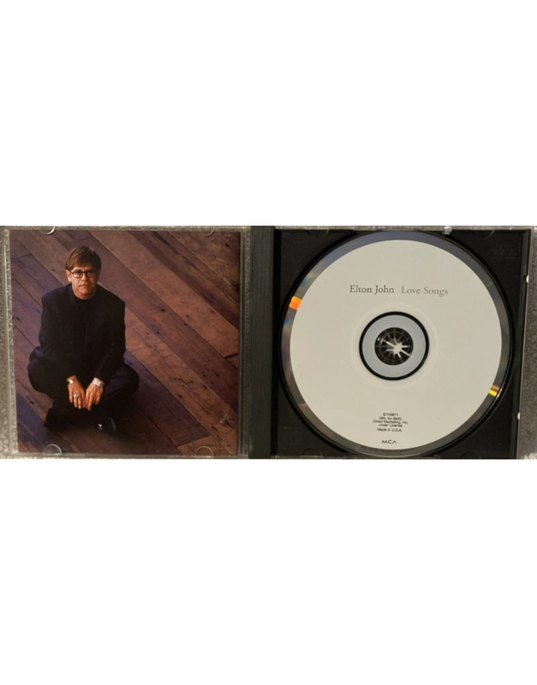 CD Disc: Elton John Love Songs