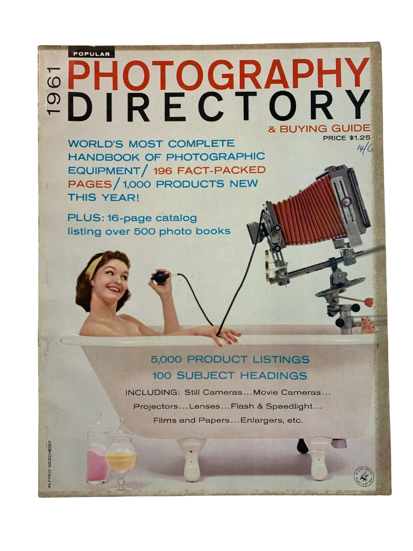 Vintage Catalogue USA 1961 Photography Directory