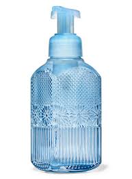 Hand Soap Dispenser: Blue Floral