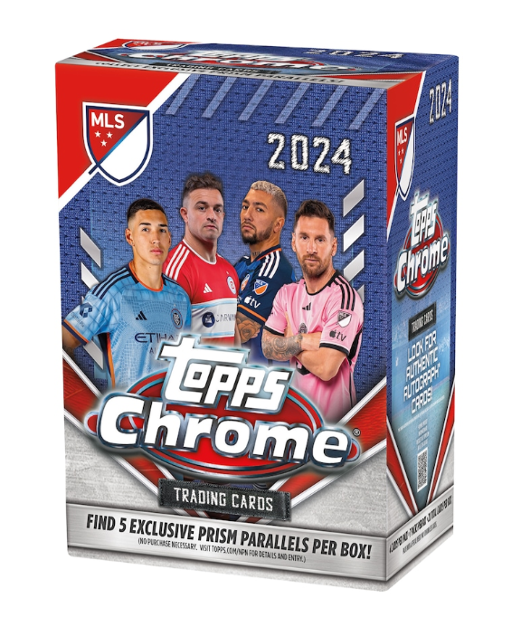 2024 Topps MLS Chrome Factory Sealed Value Box