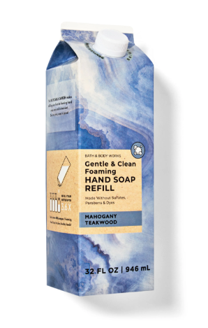 Gentle & Clean Foaming Refill: Mahogany Teakwood - 946ml