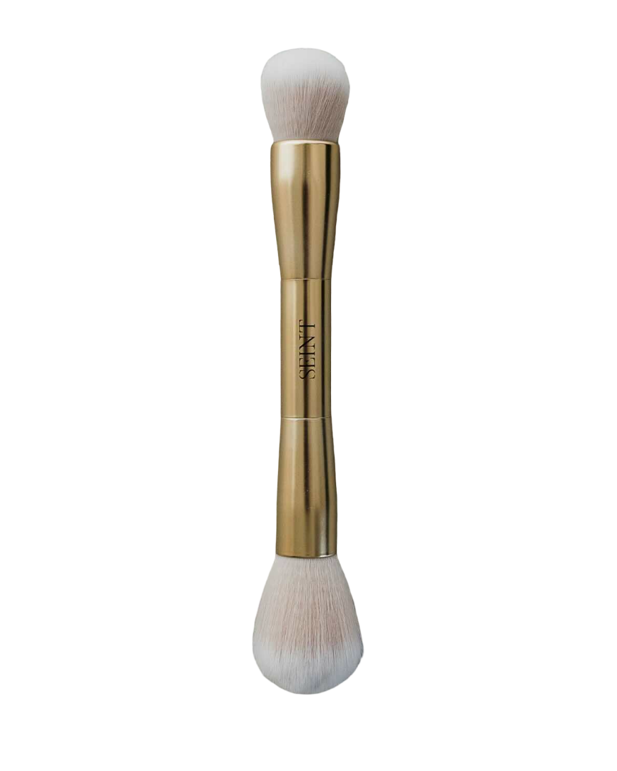 Blush & Bronzer Brush (Gold)