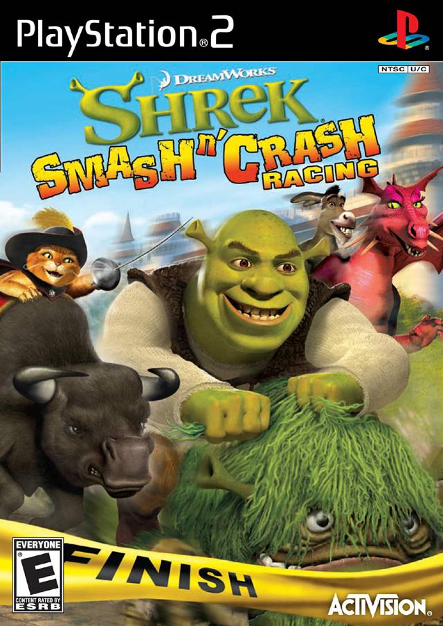 Shrek Smash and Crash Racing (PlayStation)
