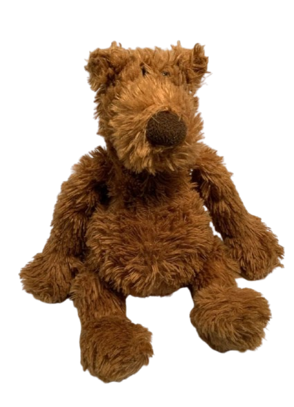 Gund Slacker Jr. Brown Stuffed Teddy Bear 12"