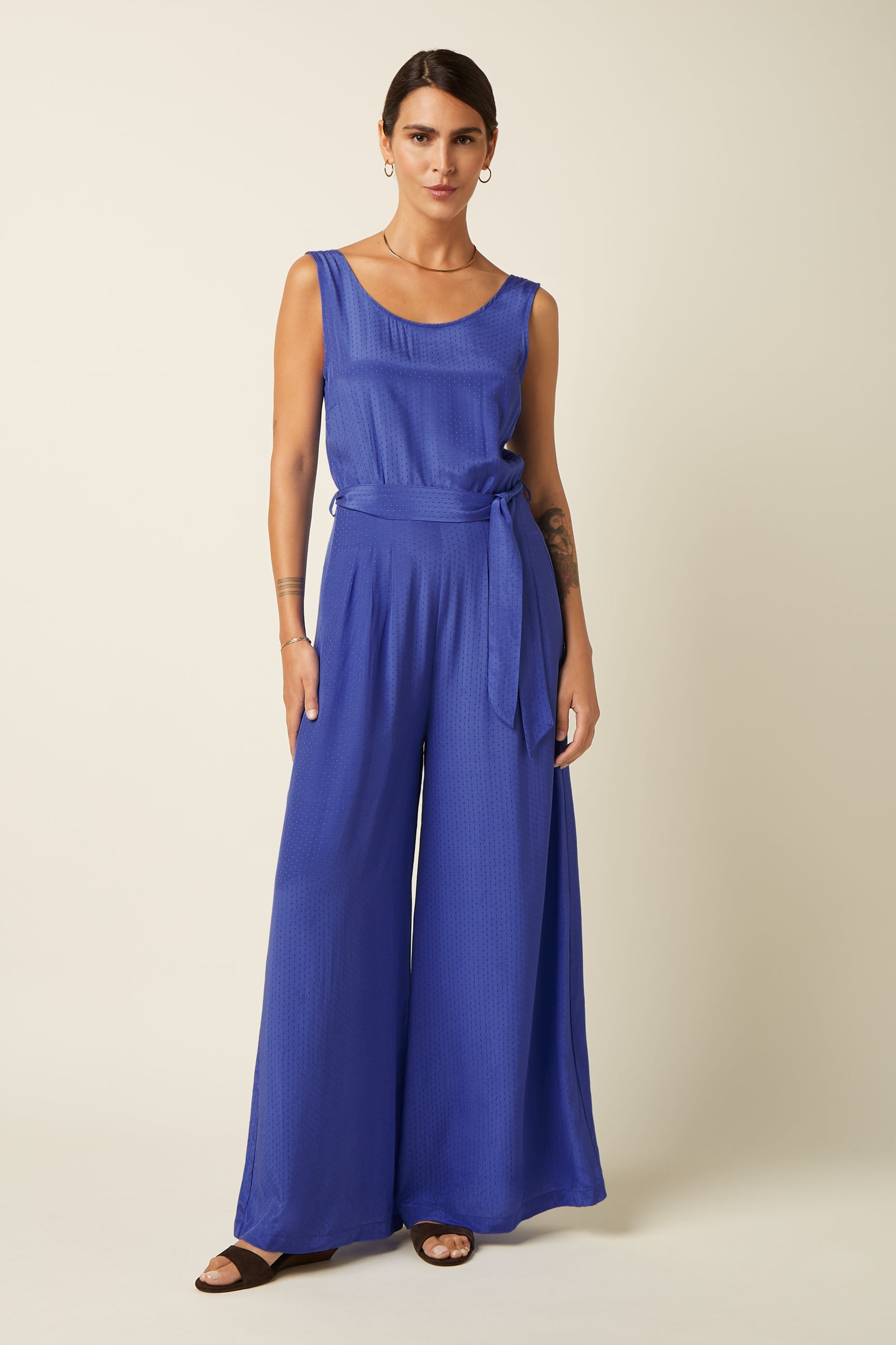 Women's King Louie Frida Jumpsuit Sista (with Waist Tie)