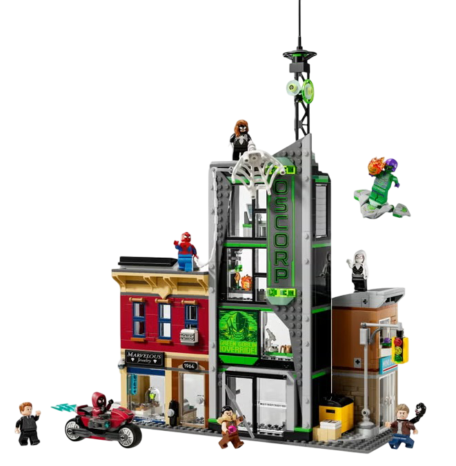 Lego: Marvel Spider-Man vs. Oscorp Kids’ Super Hero Building Kit