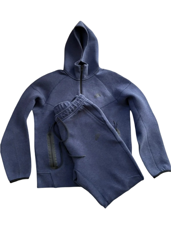 Nike: Men’s Tech Fleece Tracksuit (Blue)