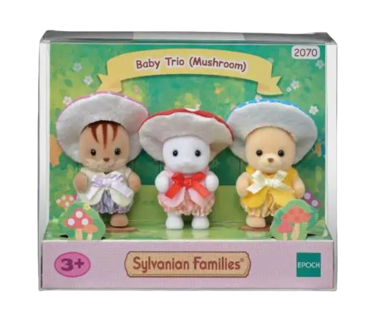 Baby Trio (Mushroom)