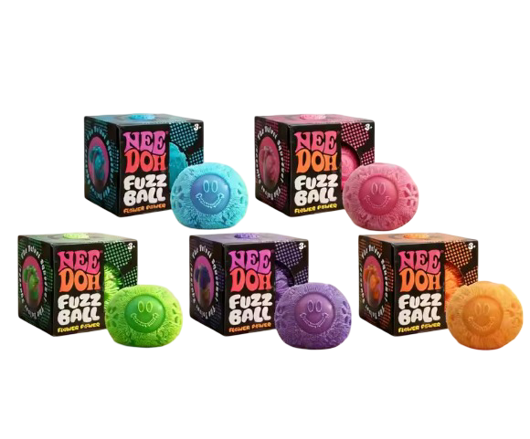 Squeeze Toy Soft Fluffy Flower