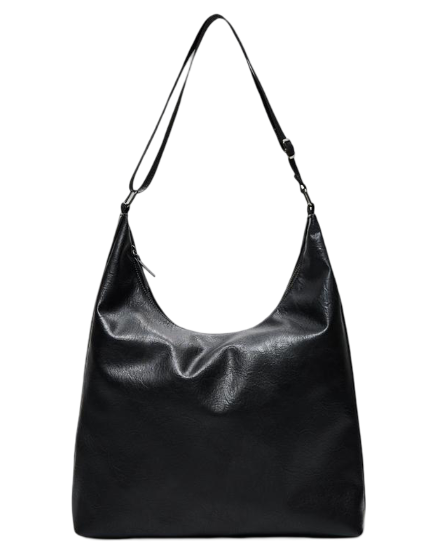 Faux Leather Bucket Bag