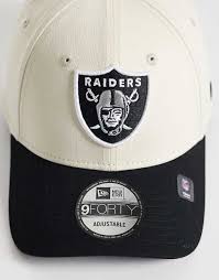 New Era: Las Vegas Raiders 9Forty Logo Cap (Neutral/Black)