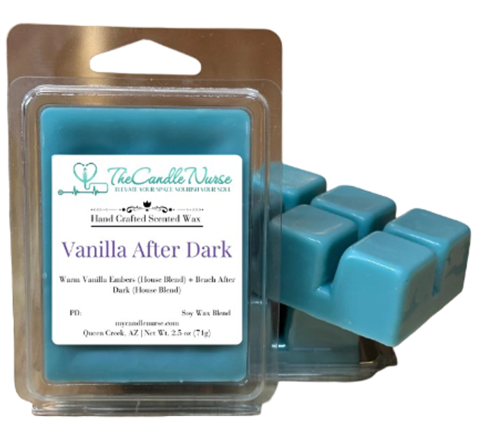 Hand Crafted Scented Wax: Vanilla After Dark - 2.5 oz