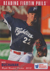 2013 Reading Fightins Phils Updated SGA 2nd David Buchanan