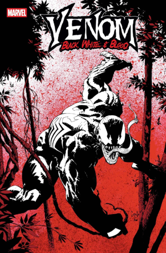 No 1: Venom Black White & Blood by Sanford Greene