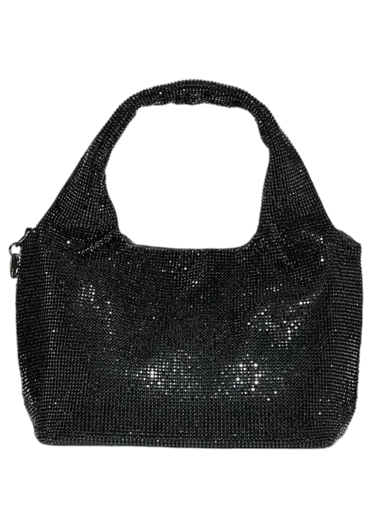 Diamante Shine Slouchy Mini Bag
