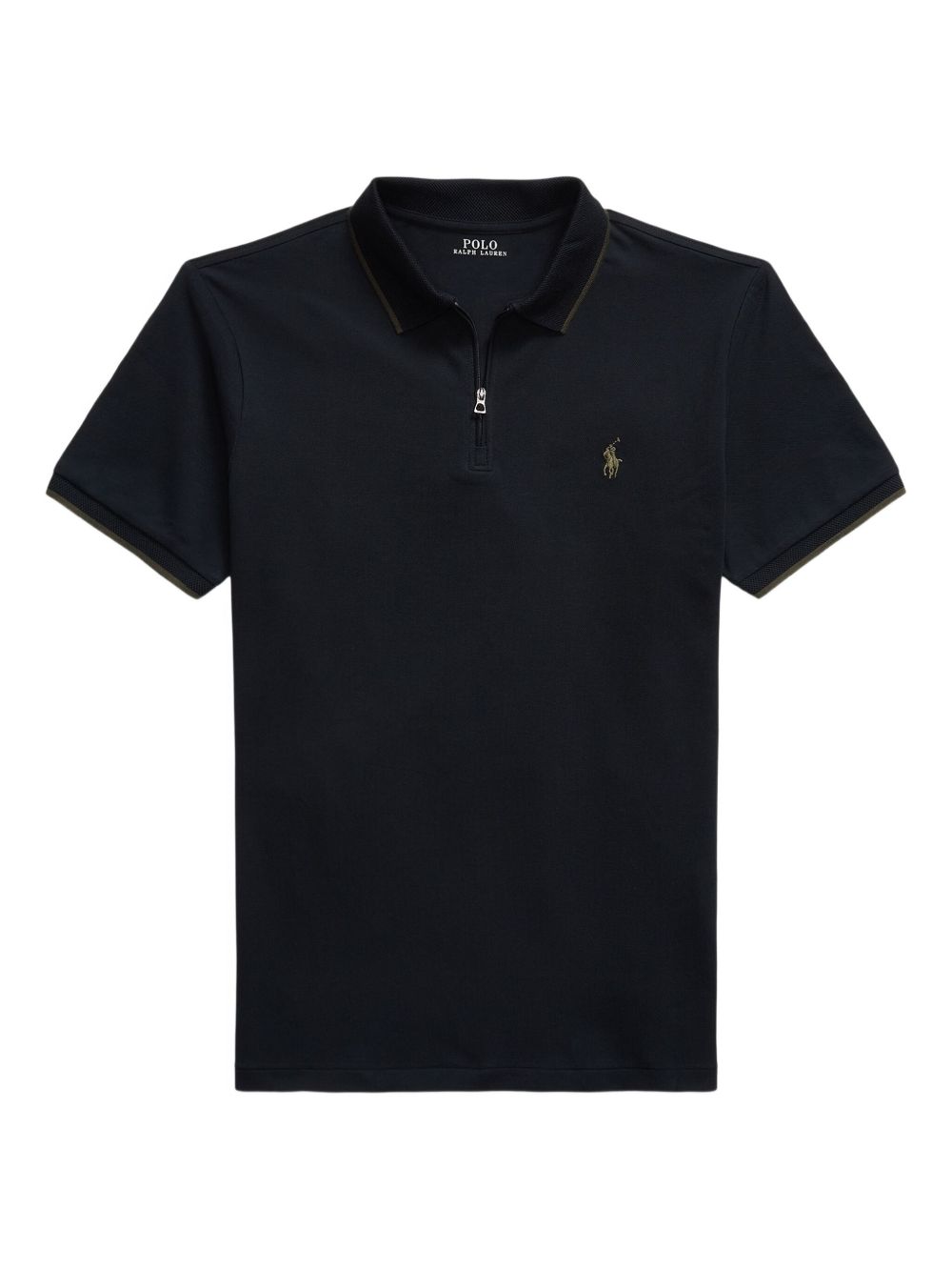 Men's Zip Polo Shirt