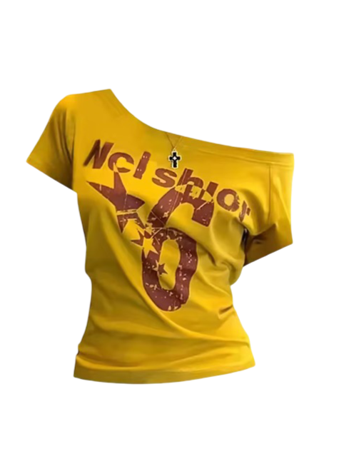 Sport Summer Off shoulder Top