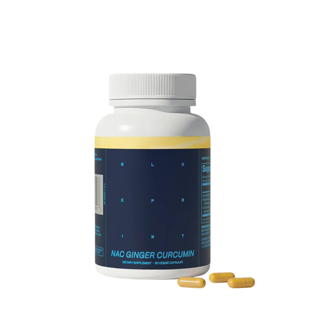 Nac + Ginger + Curcumin (90 Capsules)