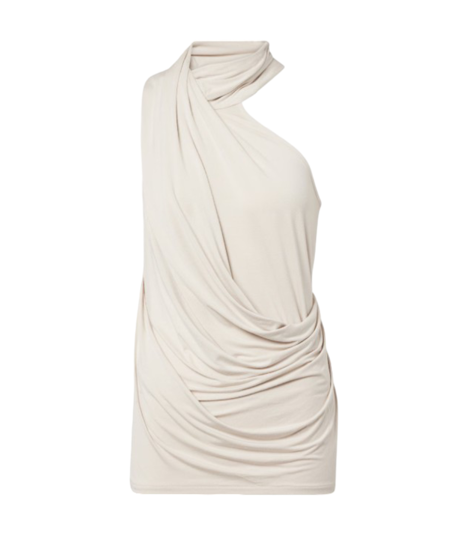 Entire Studios: Dalters Asymmetric Draped Halterneck Top