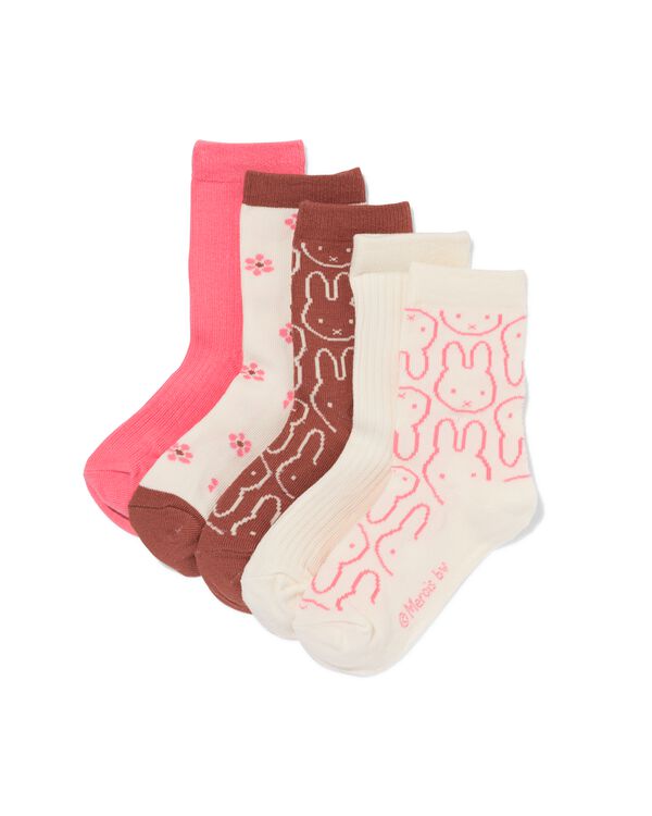 Kids' Miffy Socks (5 Pair)