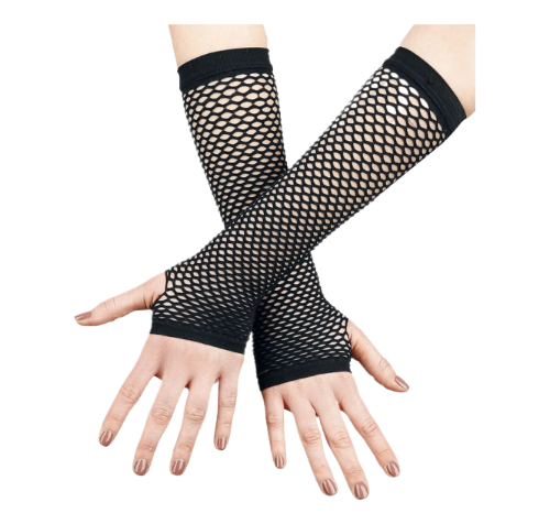 Gothicana "Net Gloves" Arm Warmers (Black)