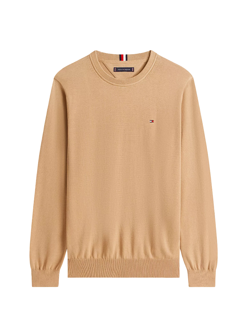 Classic Crewneck Sweater (Iconic Camel)