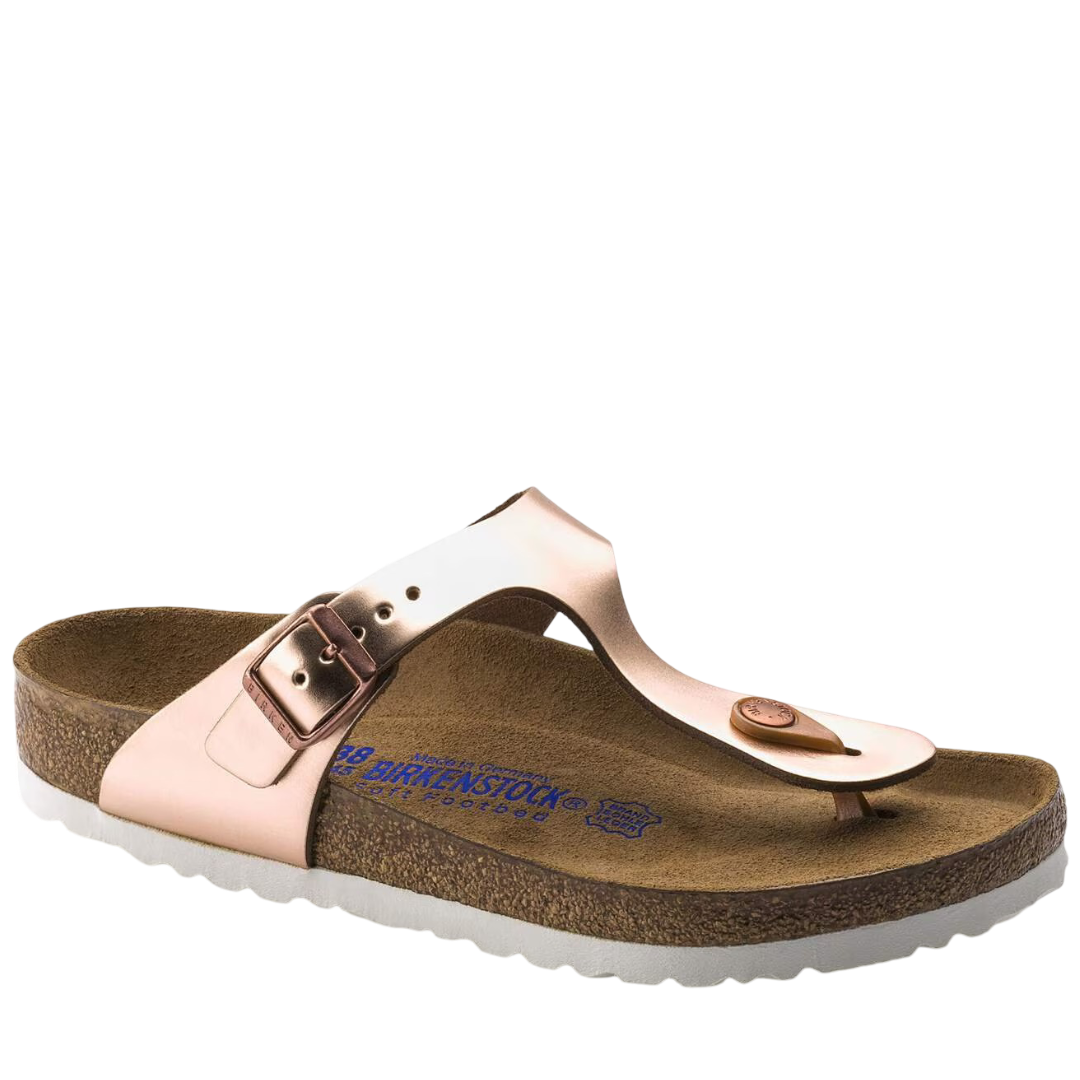 Gizeh Soft Footbed Leather (Metallic Copper)
