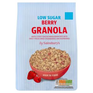 Sainsbury's Low Sugar Berry Granola