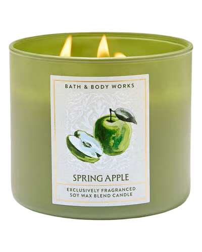 3-Wick Candle: Spring Apple - 411g