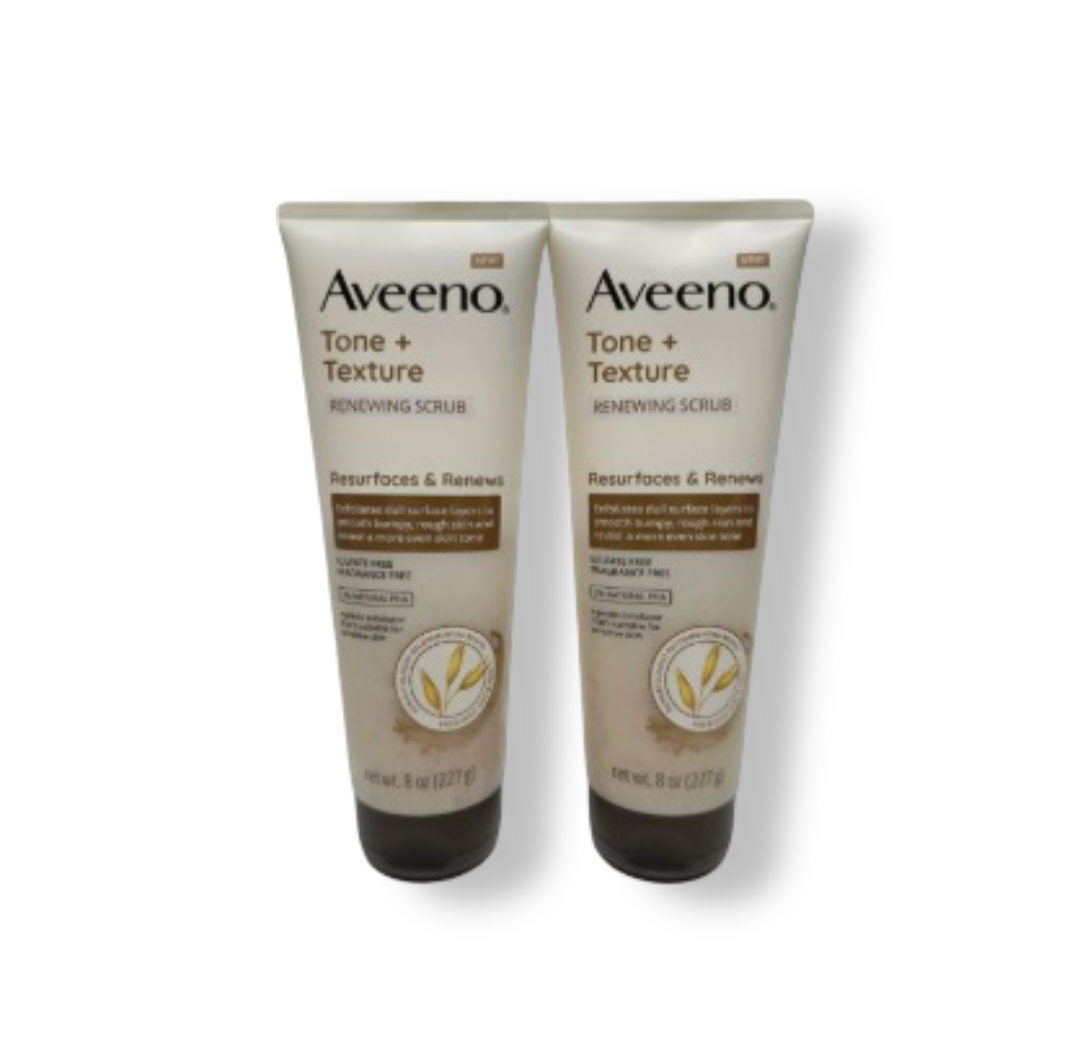 Aveeno: Exfoliating Body Wash (2Pcs) 8oz